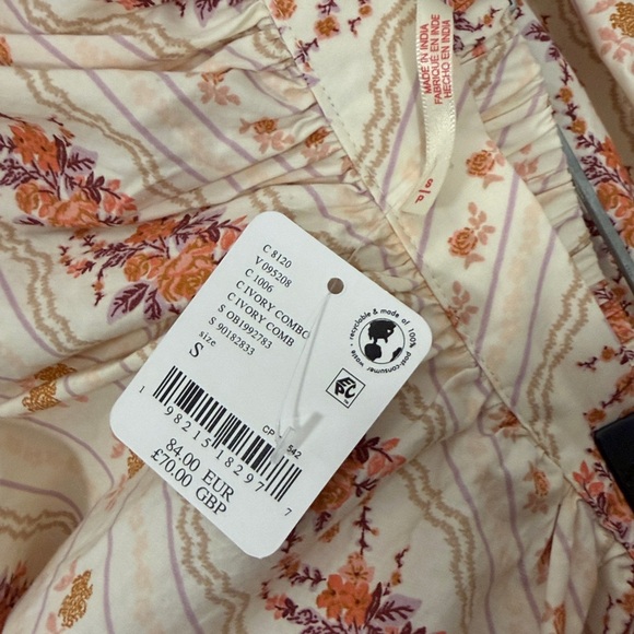 NWT Free People Gaia Printed Mini Skirt - Picture 9 of 10